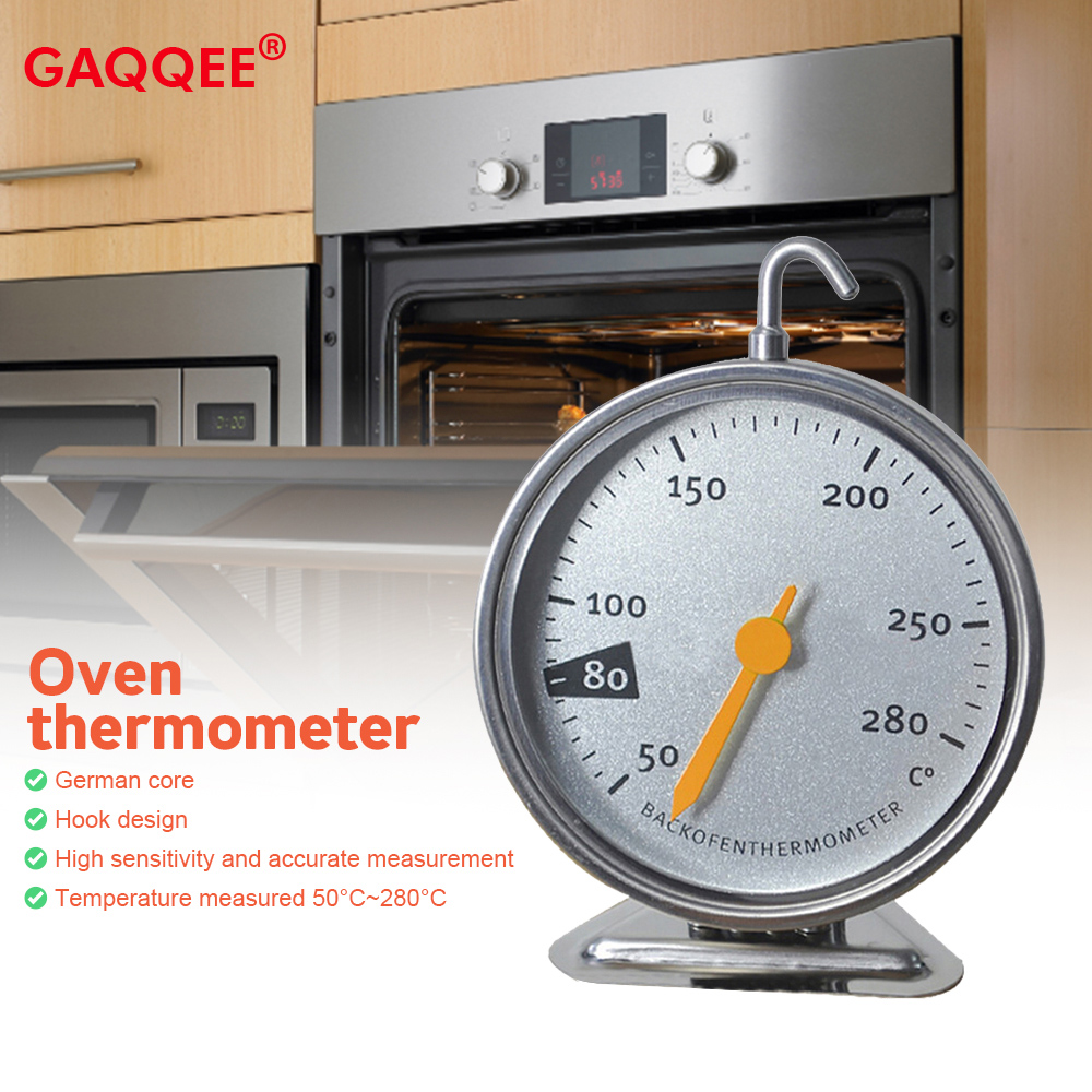 Oven Thermometer Analog - 50-280 섭씨 오븐 온도계 스테인레스 스틸
