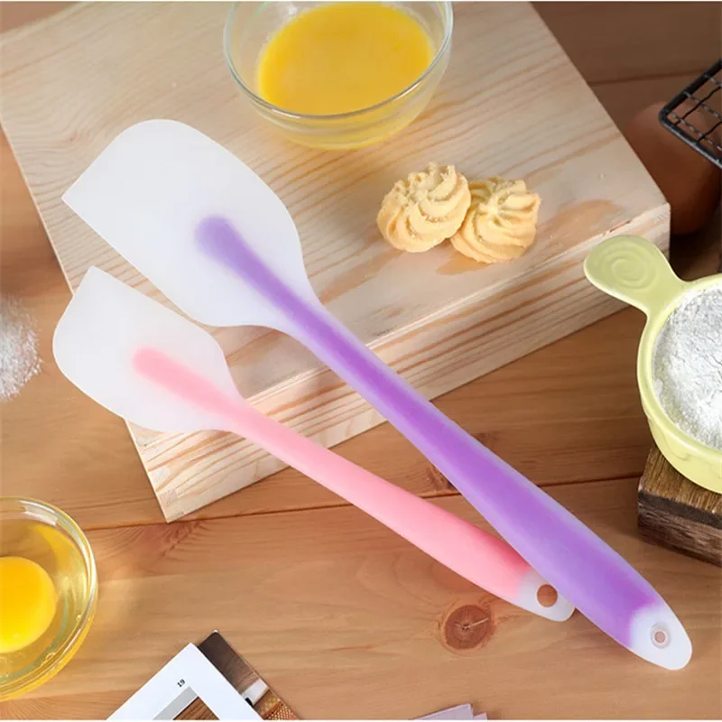 2가지 크기 실리콘 스크레이퍼 내열성 논스틱 유연한 고 - Kitchen Baking Must Haves 리뷰 및 가격