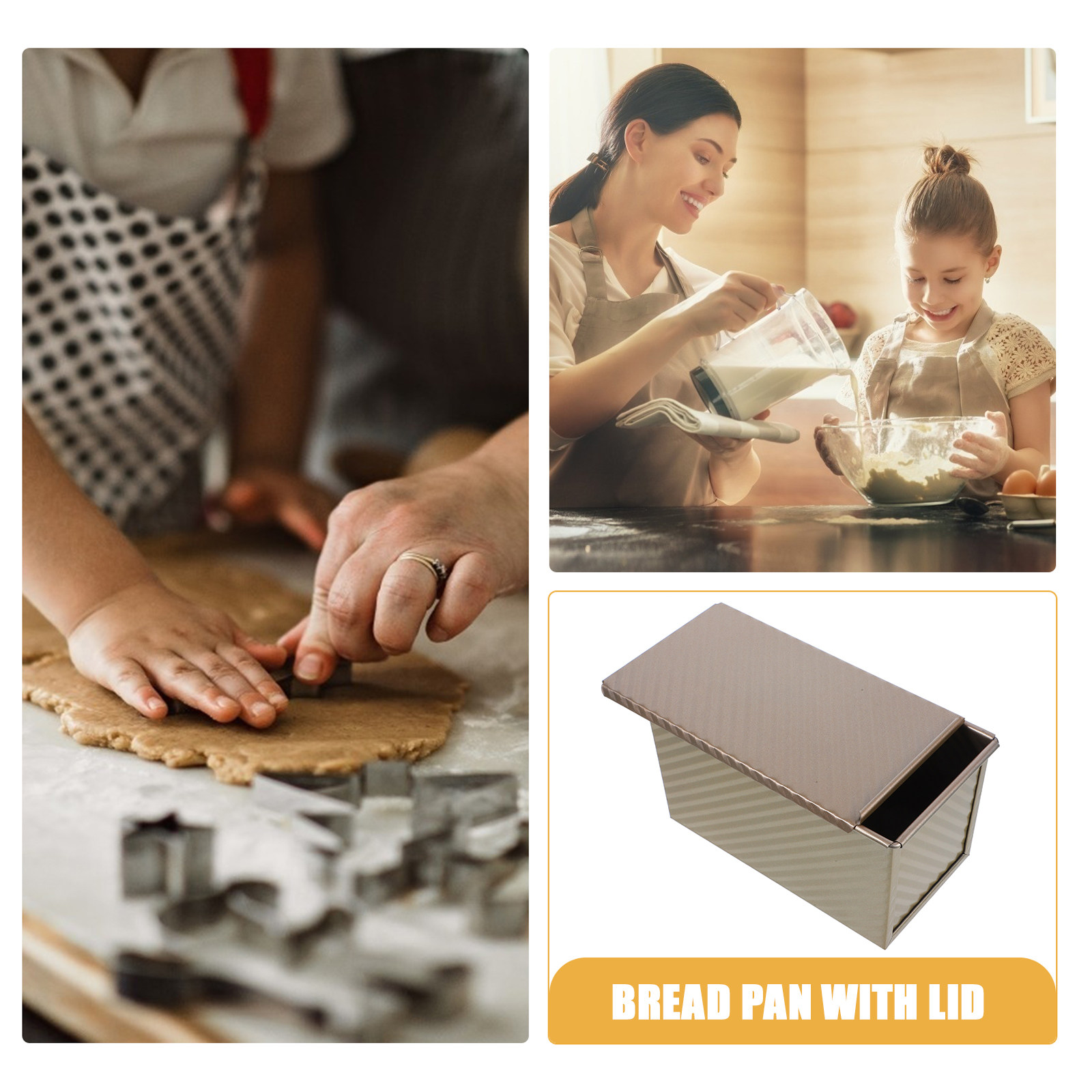 직사각형 물결무늬 토스트 몰드 금속 빵틀 논스틱 베이킹 - Kitchen Baking Pan 리뷰 및 가격