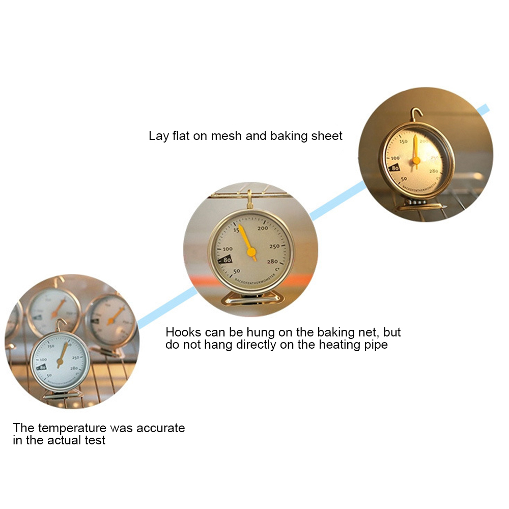 50-280 섭씨 오븐 온도계 스테인레스 스틸 스탠드  - Oven Thermometer Analog 리뷰 및 가격