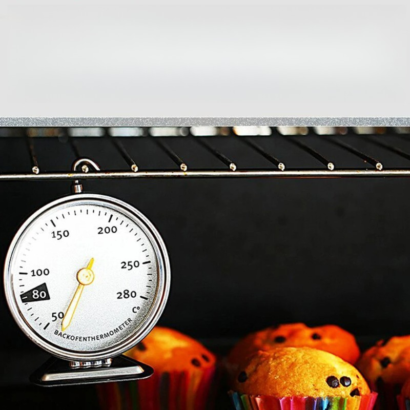 스테인리스 스틸 오븐 온도계 대형 다이얼 50-280  - Oven Thermometer Analog 리뷰 및 가격