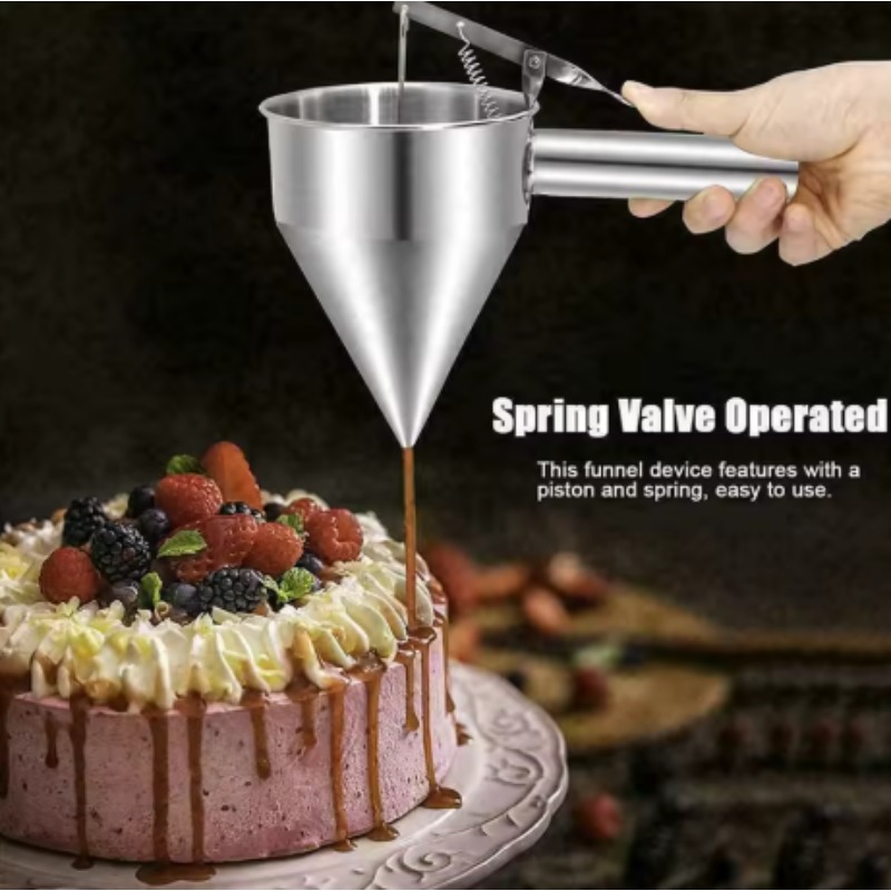 600/1200ML 스테인리스 스틸 액체 주입구, 문어 - Kitchen Baking Store 리뷰 및 가격
