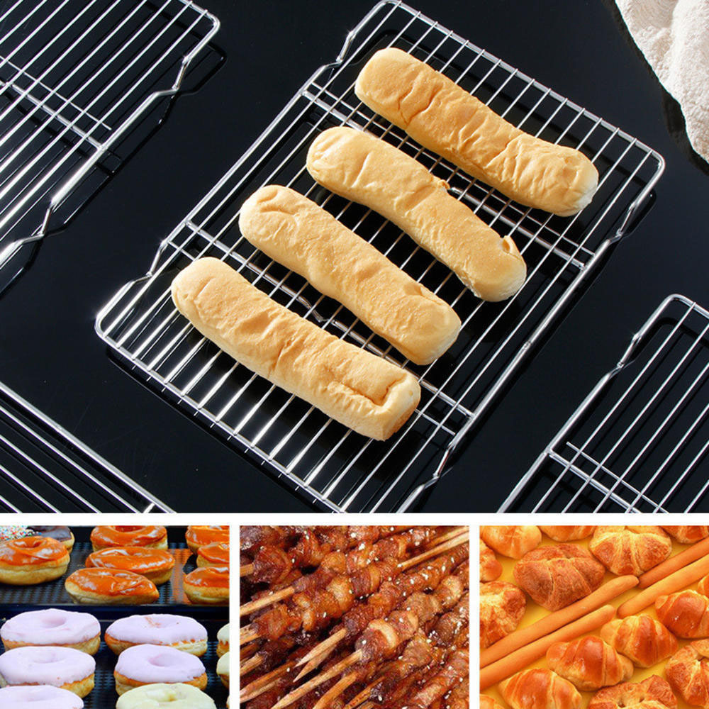 스테인레스 스틸 바베큐 메쉬 매트 재사용 가능한 내열성 - Kitchen Baking Store 리뷰 및 가격