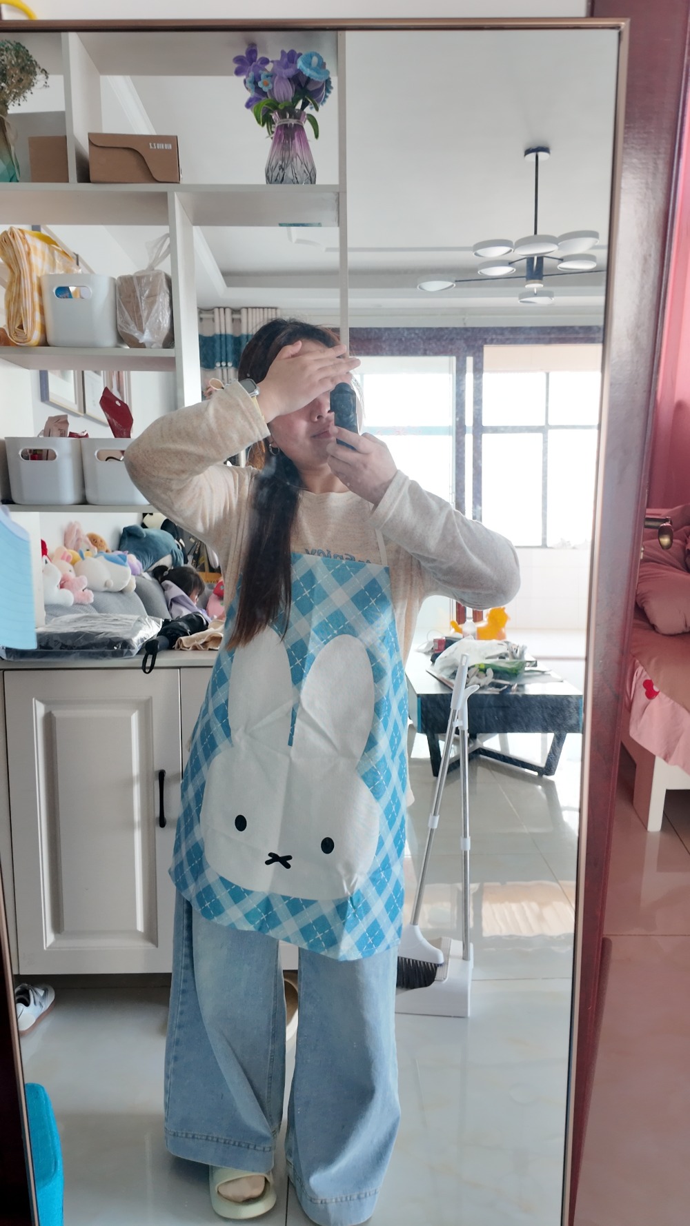 Miffy Kawaii 성인용 방수 패브릭 앞치마 주방 - Kitchen Baking Store 리뷰 및 가격